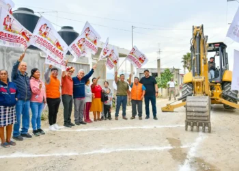 Avanzamos con humanismo con más calles en Horeb La Piedad: Acero 