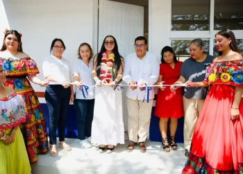 Inauguran aula, módulo sanitario y sistema de captación pluvial en plantel del Cobach