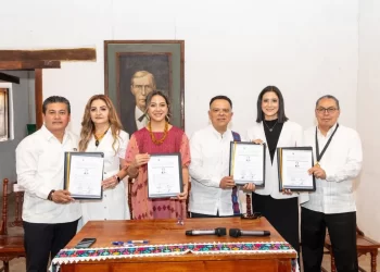 Congreso de Chiapas y Tabasco firman manifiesto para promover legado de Ángel Albino Corzo Castillejo
