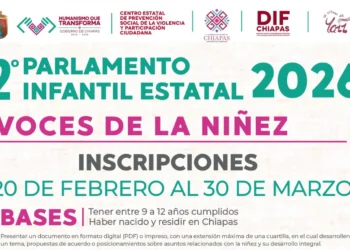 Invita Congreso al 2° parlamento infantil 2026