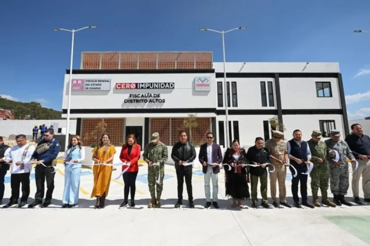Eduardo Ramírez y Jorge Llaven inauguran instalaciones de la Fiscalía de Distrito Altos