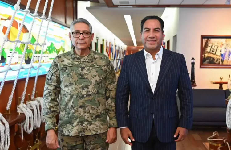 Eduardo Ramírez y secretario de Marina evalúan avances para puesta en marcha de los Polos de Bienestar I y II en Tapachula