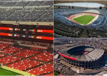 ¡Un espectáculo! Así luce el Estadio Azteca para el México vs Portugal