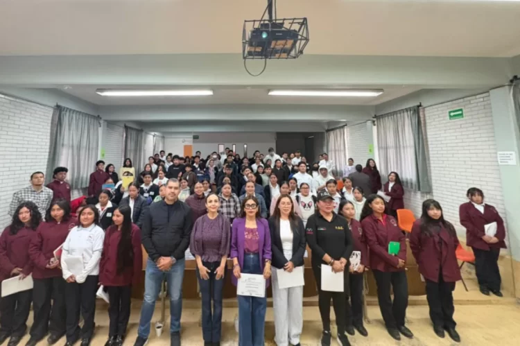 Fiscalía de Justicia Indígena realiza “Jornada contra la Violencia”, en Conalep de San Cristóbal