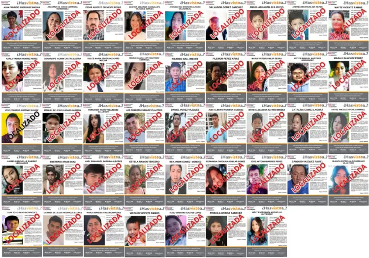 En febrero, la FGE localizó a 43 personas