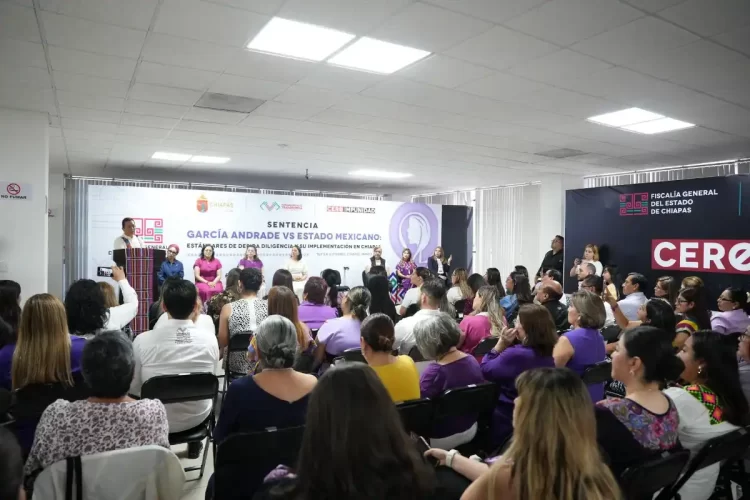 Exponen en FGE “Sentencia García Andrade contra el Estado mexicano”