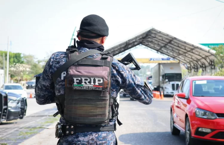 Mantiene FRIP despliegue estratégico en Chiapas para fortalecer la seguridad
