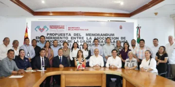 Fortalece Secretaría de la Frontera Sur vínculos de cooperación con empresarios internacionales