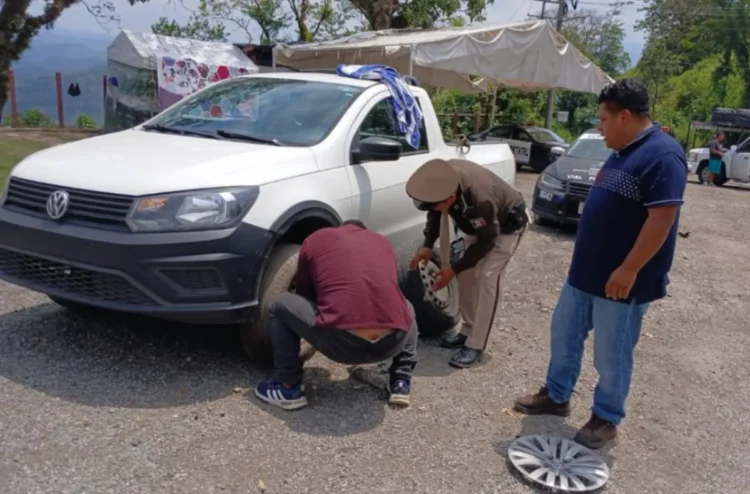 Guardia Estatal Vial Preventiva brinda auxilio a seis vehículos a través de Tu Ángel Guardián