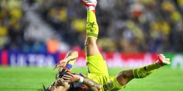 América confirma la devastadora lesión que sufrió el chileno Víctor Dávila ante Ciudad Juárez