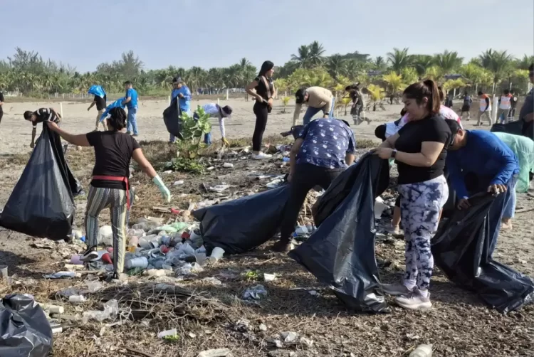 PC Chiapas realiza con éxito Segunda Jornada Estatal de Limpieza de Playas “Marea Preventiva”
