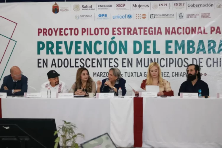 Chiapas, pionero en implementar proyecto piloto para prevenir embarazos en adolescentes