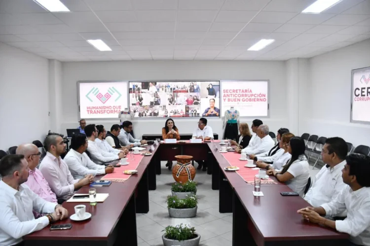 Fortalecen lazos de colaboración SAyBG y Colegio de Arquitectos Tuchtlan S.C.