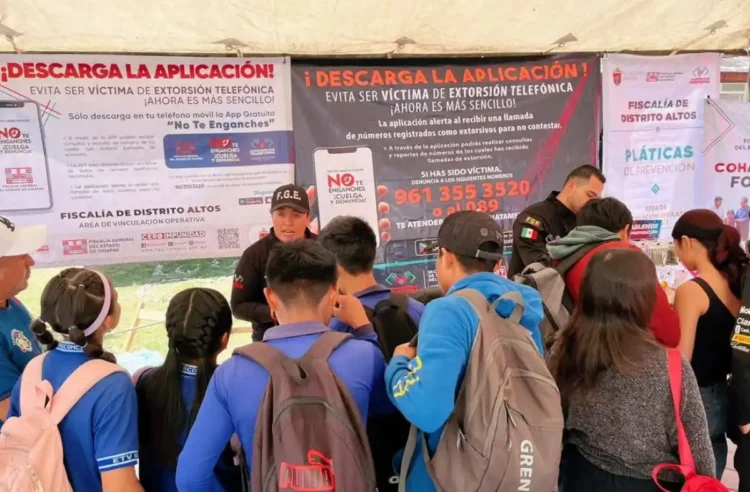 En SCLC, FGE participa en la “Feria de Prevención de Salud Integral Juvenil”