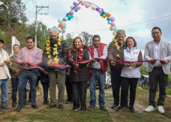 Fortalecen infraestructura en Las Nubes con nueva obra de drenaje y vialidad
