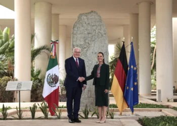Presidenta recibe a su homólogo de la República Federal de Alemania