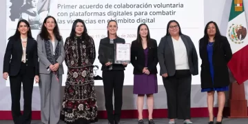 Gobierno de México firma primer acuerdo de colaboración voluntaria para combatir violencia digital contra las mujeres