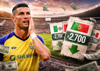 Sin Cristiano, se desploma la reventa para el México vs Portugal en el Azteca