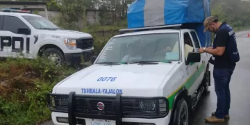 SMyT realiza operativo de inspección, supervisión y vigilancia en Tumbalá
