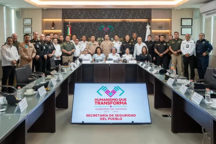 Fortalece SSP comunicación y coordinación de mandos