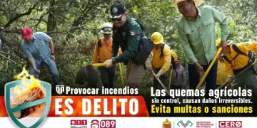 Secretario de Seguridad del Pueblo llama a prevenir incendios y denunciar quemas