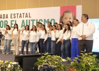 Participa Voluntariado del PJE en la Jornada Estatal Caminando por el Autismo