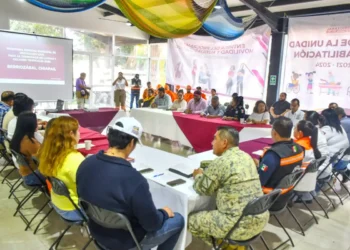 Realizan 6a sesión del Consejo Municipal para la gestión integral de riesgos de desastres y protección civil 