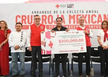 Eduardo Ramírez reconoce labor de la Cruz Roja a favor de quienes más lo necesitan