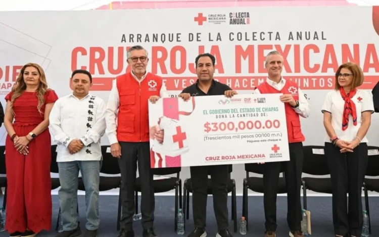 Eduardo Ramírez reconoce labor de la Cruz Roja a favor de quienes más lo necesitan