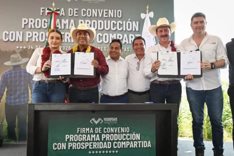 Eduardo Ramírez impulsa financiamiento para la prosperidad compartida en el campo chiapaneco