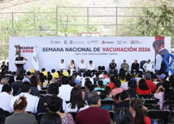 ERA encabezó arranque de la Semana Nacional de Vacunación 2026 en Chiapas