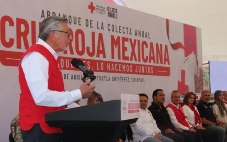 FGE se suma con sentido humanista a la Colecta Anual de la Cruz Roja Mexicana