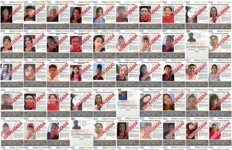 Durante marzo, FGE localiza a 101 personas