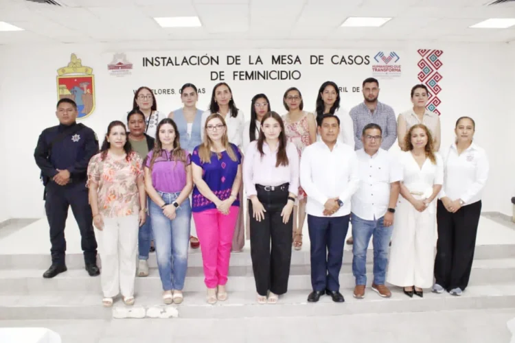 FGE participa en la instalación de la Mesa de casos de Feminicidio