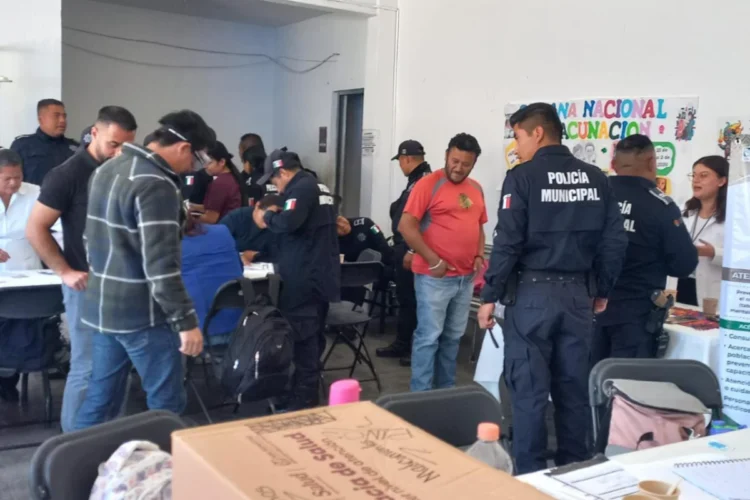 Fortalecen atención médica a cuerpos de seguridad 