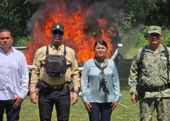 Asiste secretario de SSP a incineración de narcóticos en la 36a Zona Militar de Tapachula