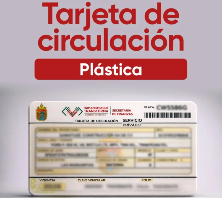 Hacia la vanguardia digital: Secretaría de Finanzas moderniza la tarjeta de circulación