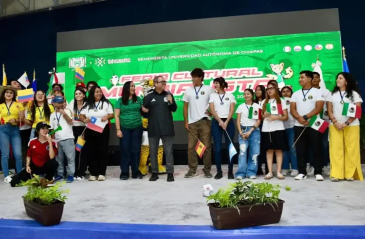Realiza UNACH la “Feria Cultural Mundialista 2026”