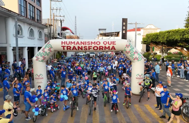 Villaflores realiza Tercera Rodada parala Concienciación sobre el Autismo