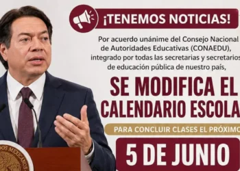 Por calor y Mundial, SEP adelanta fin de ciclo escolar al 5 de junio