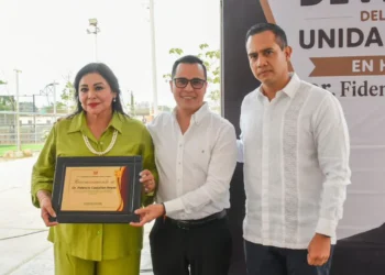 Develan nombramiento de la Unidad Deportiva “Dr. Fidencio Castañón Reyes”