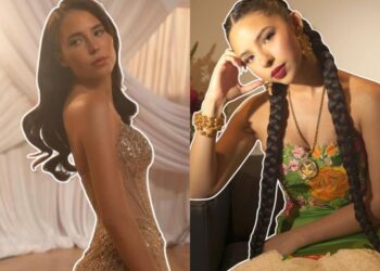 ¡Momento incómodo! Confunden a Majo Aguilar con Ángela Aguilar en la Mañanera