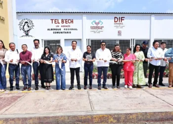 ERA inaugura Albergue Regional “Tel B’ech” del DIF Chiapas y fortalece infraestructura educativa en Comitán