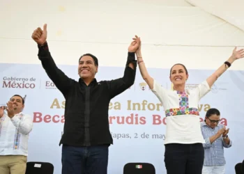 Eduardo Ramírez destaca respaldo de Claudia Sheinbaum a la educación de la juventud chiapaneca