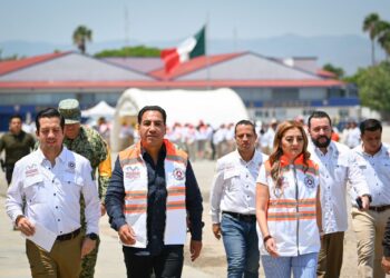 Eduardo Ramírez encabeza el Primer Simulacro Nacional 2026 en Chiapas
