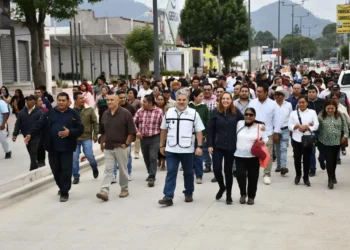 Supervisan avances del Boulevard de la Zona Norte 