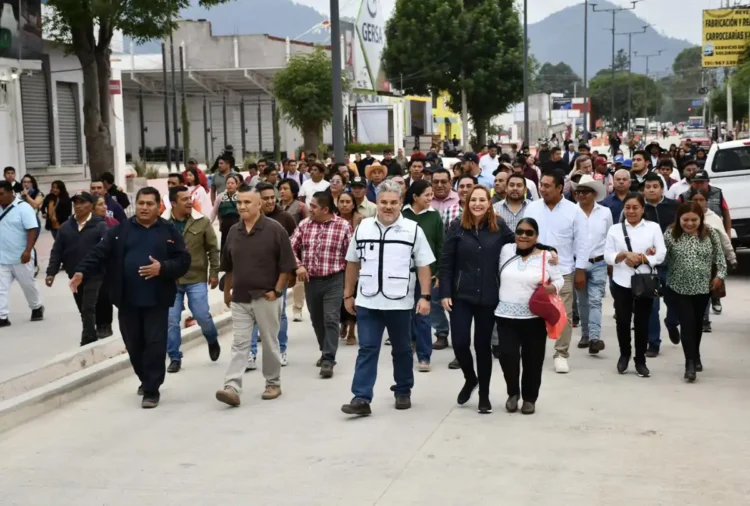 Supervisan avances del Boulevard de la Zona Norte 