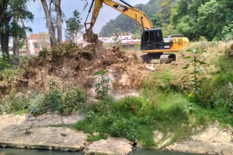 Avanza dragado de ríos y limpieza de cauces en San Cristóbal para prevenir inundaciones