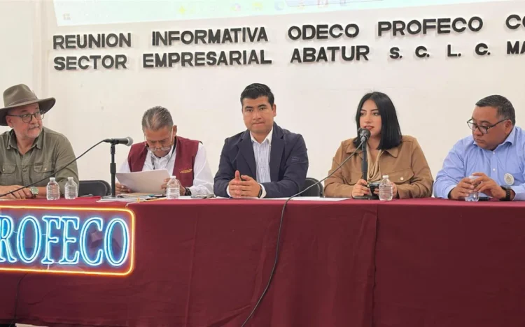 Fortalecen coordinación entre Profeco y sector empresarial en San Cristóbal
