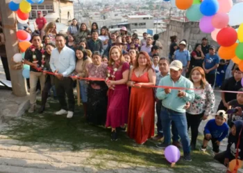 Inaugura Fabiola Ricci obra vial en Segunda Jerusalén 